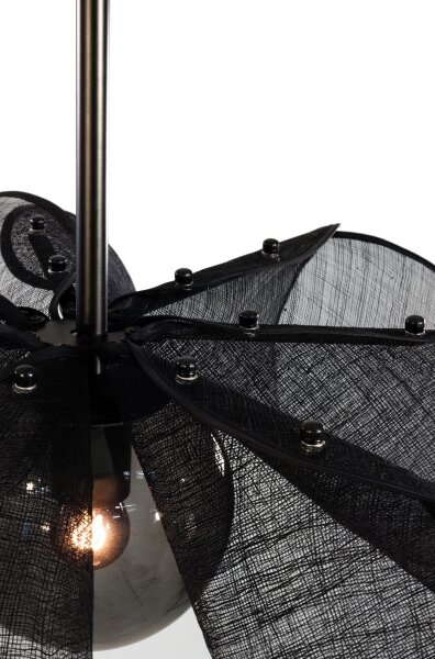 Lustră pe cablu Markslöjd 108660 STYRKA 1xE27/40W/230V d. 63 cm negru
