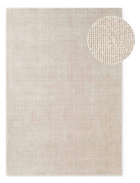 Covor crem țesut manual din lână 120x170 cm Greenwich – Ted Baker
