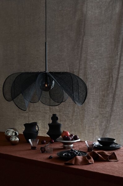 Lustră pe cablu Markslöjd 108662 STYRKA 1xE27/40W/230V d. 75 cm negru