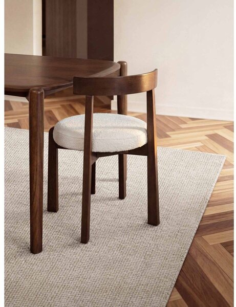 Covor crem țesut manual din lână 120x170 cm Greenwich – Ted Baker