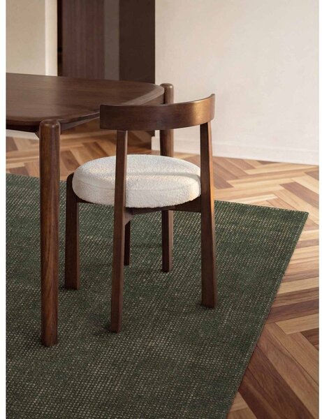 Covor verde închis țesut manual din lână 120x170 cm Greenwich – Ted Baker
