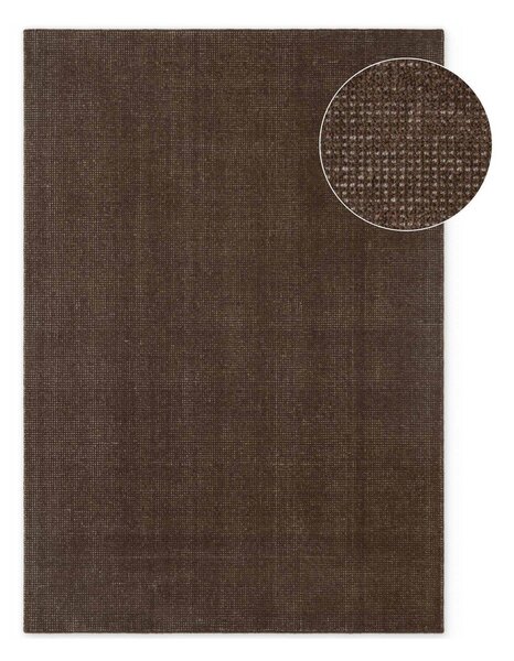Covor maro țesut manual din lână 120x170 cm Greenwich – Ted Baker