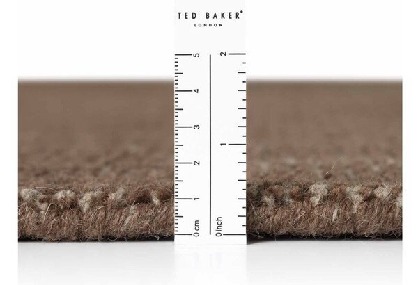 Covor maro țesut manual din lână 120x170 cm Greenwich – Ted Baker
