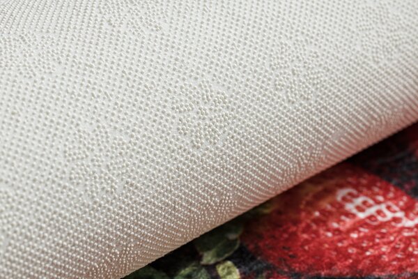 ANDRE 1711 covor lavabil Fructe si legume, bucatarie, anti-alunecare - verde