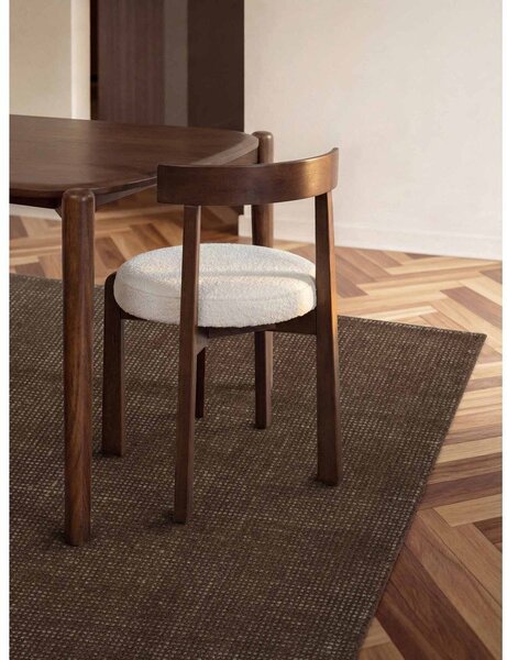 Covor maro țesut manual din lână 120x170 cm Greenwich – Ted Baker