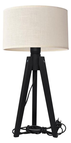 Lampă de masă ALBA 1xE27/15W/230V crem/pin