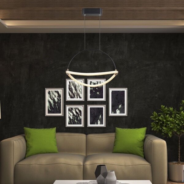 Lustră LED pe cablu LED/12W/230V 4000K