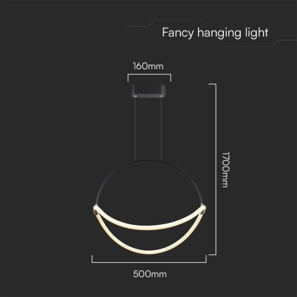Lustră LED pe cablu LED/16W/230V 4000K