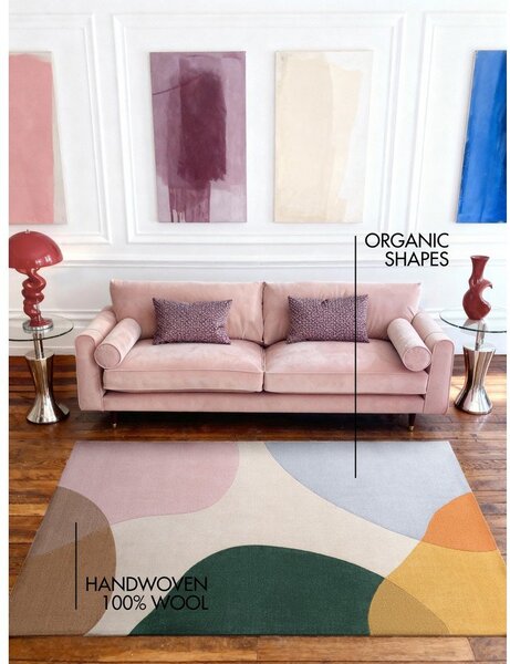 Covor țesut manual din lână 120x170 cm Hackney Clarissa – Ted Baker