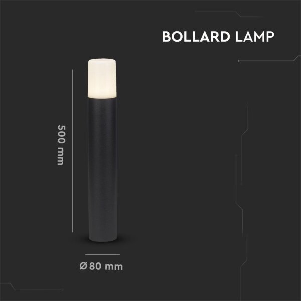 Lampă de exterior 1xGU10/35W/230V IP54 50 cm negru