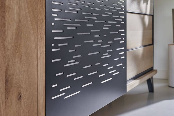 Comodă stejar masiv Edge Multiple Dimensiuni - 170 x 50 x 94 cm