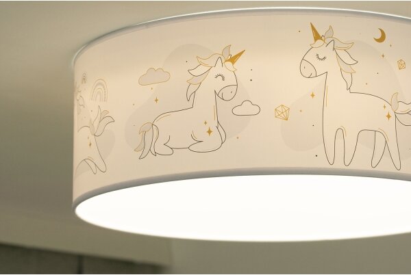 Duolla - Plafonieră LED copii CORTINA LED/26W/230V pr. 40 cm 4000K