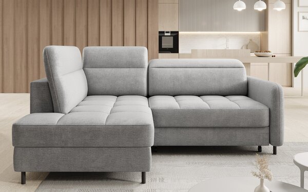 Colțar lemn masiv Bari Personalizabil Extensibil 208x160cm - Royal 01, Colțul în stânga