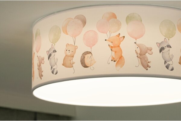 Duolla - Plafonieră LED copii CORTINA LED/26W/230V pr. 40 cm 4000K