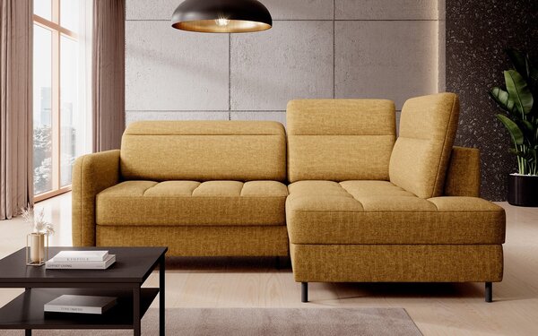 Colțar lemn masiv Bari Personalizabil Extensibil 208x160cm - Royal 01, Colțul în stânga