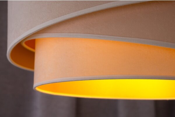 Lustră aplicată Duolla KOBO 1xE27/15W/230V d. 45 cm crem