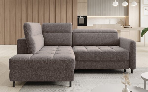 Colțar lemn masiv Bari Personalizabil Extensibil 208x160cm - Royal 01, Colțul în stânga