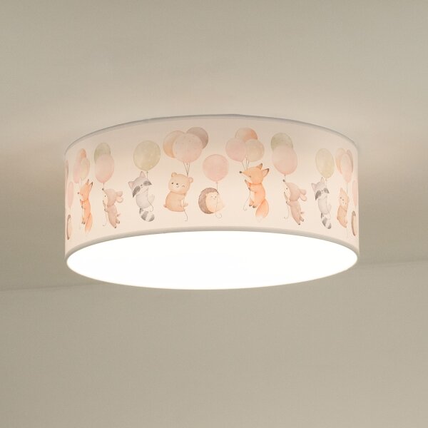 Duolla - Plafonieră LED copii CORTINA LED/26W/230V pr. 40 cm 4000K