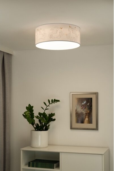 Duolla - Plafonieră LED copii CORTINA LED/26W/230V pr. 40 cm 4000K