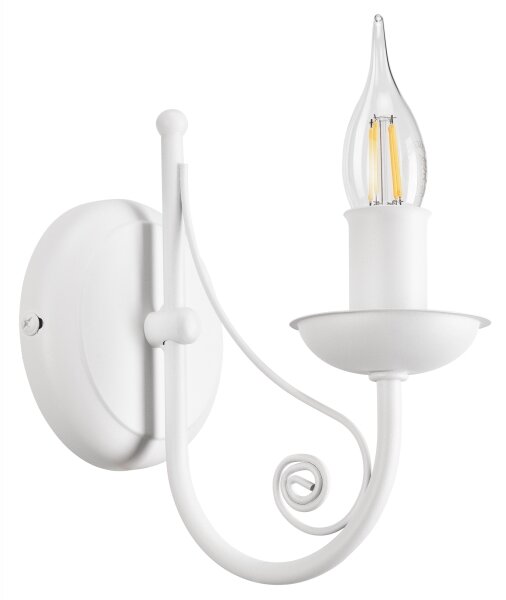 Lampă de perete DONATO 1xE14/40W/230V alb
