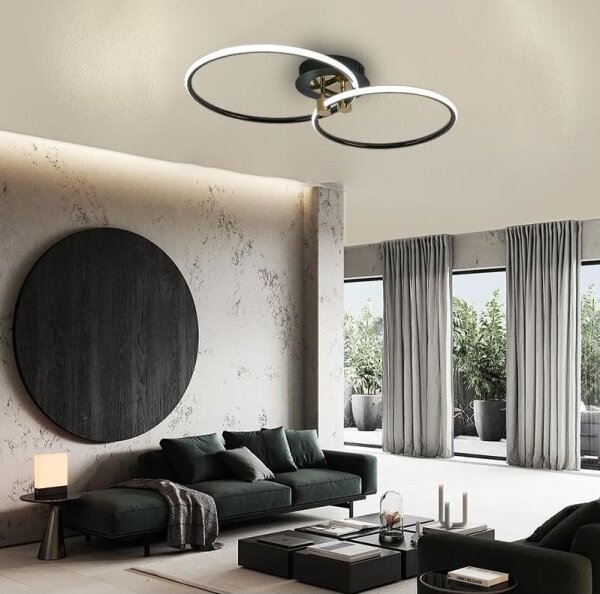 Plafonieră LED dimabilă LED/48W/230V 3000-6500K + telecomandă