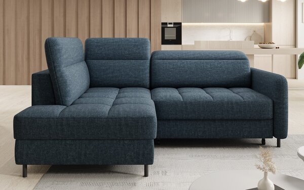 Colțar lemn masiv Bari Personalizabil Extensibil 208x160cm - Manhattan 40, Colțul în stânga