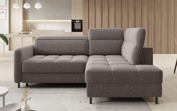 Colțar lemn masiv Bari Personalizabil Extensibil 208x160cm - Aspen 20, Colțul în dreapta