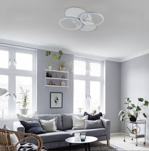 Plafonieră LED dimabilă LED/70W/230V 3000-6500K + telecomandă