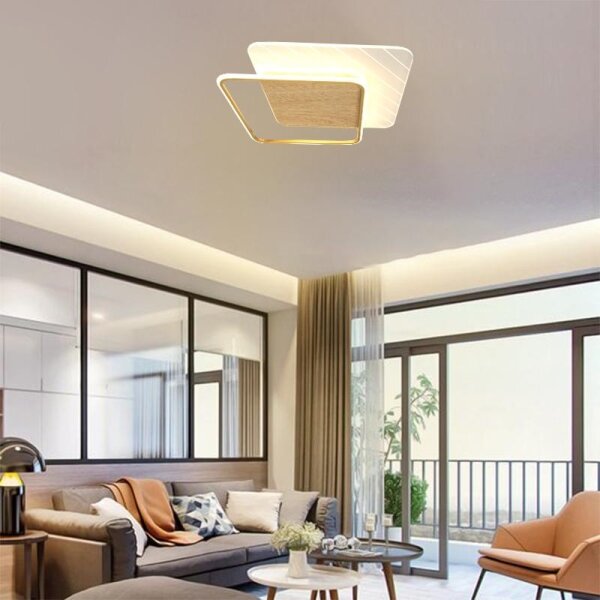 Plafonieră LED dimabilă LED/60W/230V 3000-6500K + telecomandă
