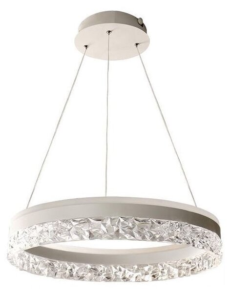 Lustră LED dimabilă pe cablu LED/80W/230V 3000-6500K alb + telecomandă