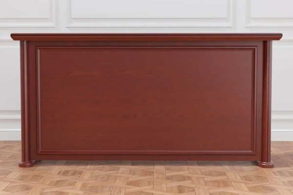 Birou lemn masiv Recepție Toronto 180/, 220 × 50 × 110 cm - 180 cm x 50 cm x 110 cm