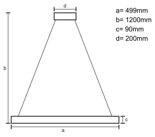 Lustră LED dimabilă pe cablu LED/80W/230V 3000-6500K alb + telecomandă