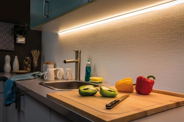 Bandă dimabilă pentru baie LED/10W IP44 Paulmann 70623 MAXLED 1,5 m 2700-6500K 230V + telecomandă