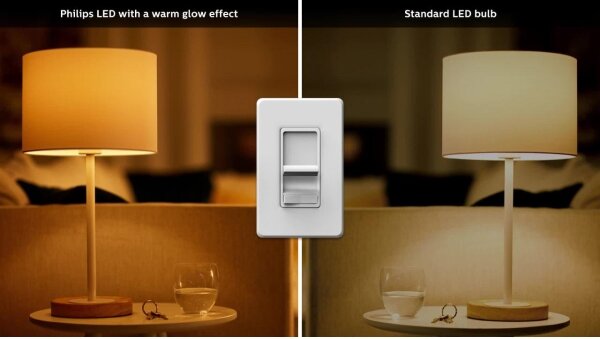 SET 6x bec LED dimabil Philips Warm Glow GU10/3,8W/230V 2200-2700K