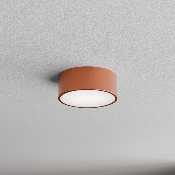 Plafonieră pentru baie CLEO 1xE27/24W/230V d. 20 cm cupru IP54