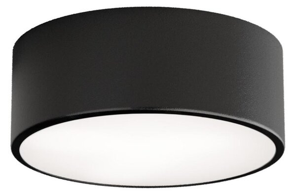 Plafonieră pentru baie CLEO 1xE27/24W/230V d. 20 cm negru IP54