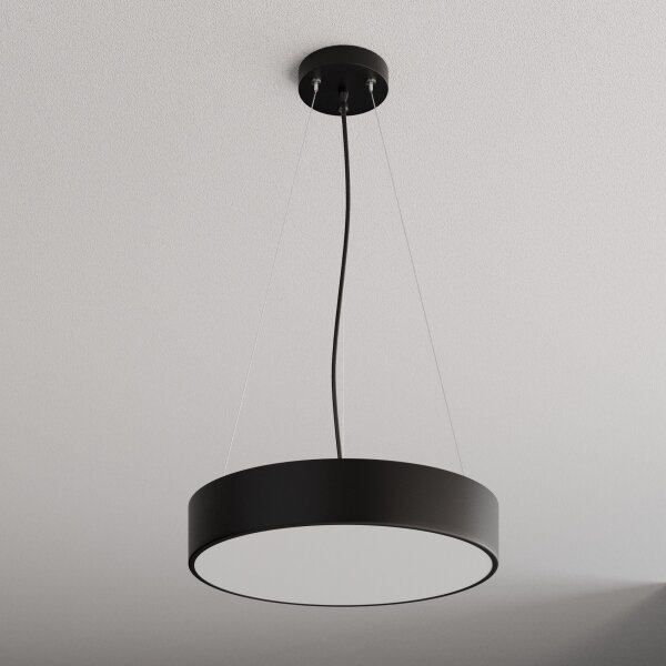 Lustră pe cablu CLEO 3xE27/24W/230V d. 40 cm negru