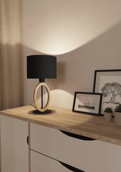 Lampă de masă BASILDON 1xE27/40W/230V Eglo 43569