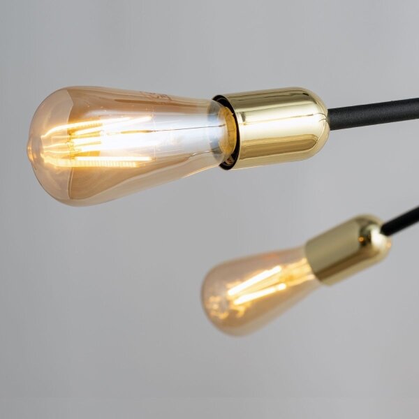 Lustră pe cablu HELIX 4xE27/15W/230V