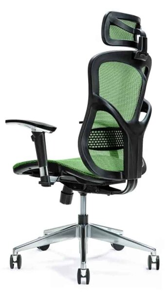 Scaun lemn masiv de birou ErgoFlex - Negru