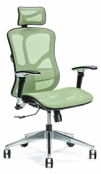 Scaun lemn masiv de birou ErgoFlex - Negru