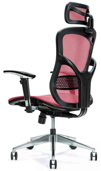 Scaun lemn masiv de birou ErgoFlex - Negru
