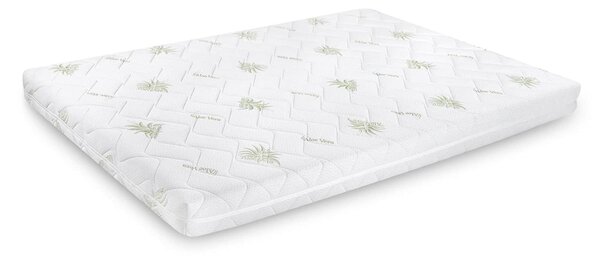 Saltea Model S6, Anatomică, Aloe Vera, Spumă Poliuretanică, 15cm - 90x200cm