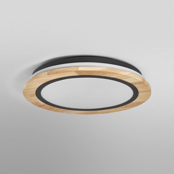 Plafonieră LED dimabilă Ledvance SMART+ ORBIS WOOD LED/24W/230V Wi-Fi