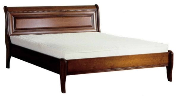 Pat lemn masiv nuc Ravino 140/160/180x200 cm - 140x200