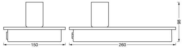 Lampă LED tactilă de masă cu conector USB Ledvance DECOR WOOD 1xE27/8W/230V