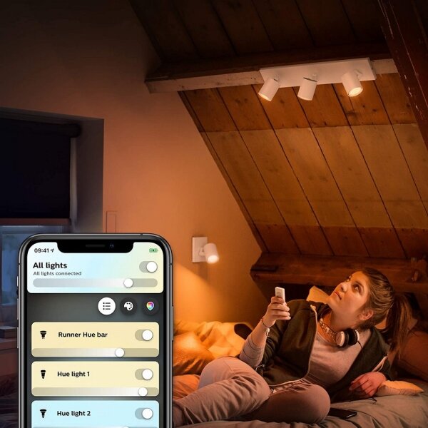 Philips 53090/31/P6 - Lampă LED Hue RUNNER dimabilă 1xGU10/5W/230V cu DO