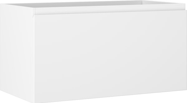 Mexen Orio, mobilier baie 90 cm, 1 sertar, alb mat, 91A10-09047-1-BF01