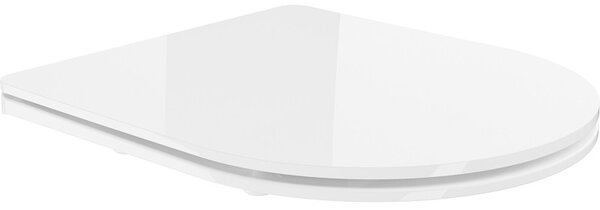 Mexen Mexen, scaun de toaletă subțire cu închidere lentă, duroplast, alb lucios, 39224000