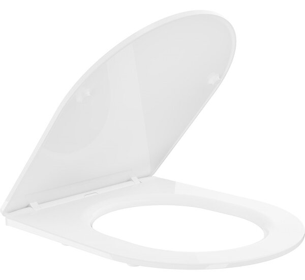Mexen Mexen, scaun de toaletă subțire cu închidere lentă, duroplast, alb lucios, 39224000